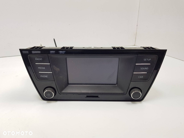 RADIO SKODA FABIA III 6V0035871B - 1