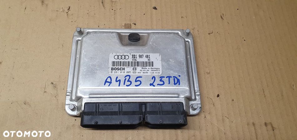 Komputer sterownik silnika Audi A4 B5 2.5 TDI 8D1907401 - 1