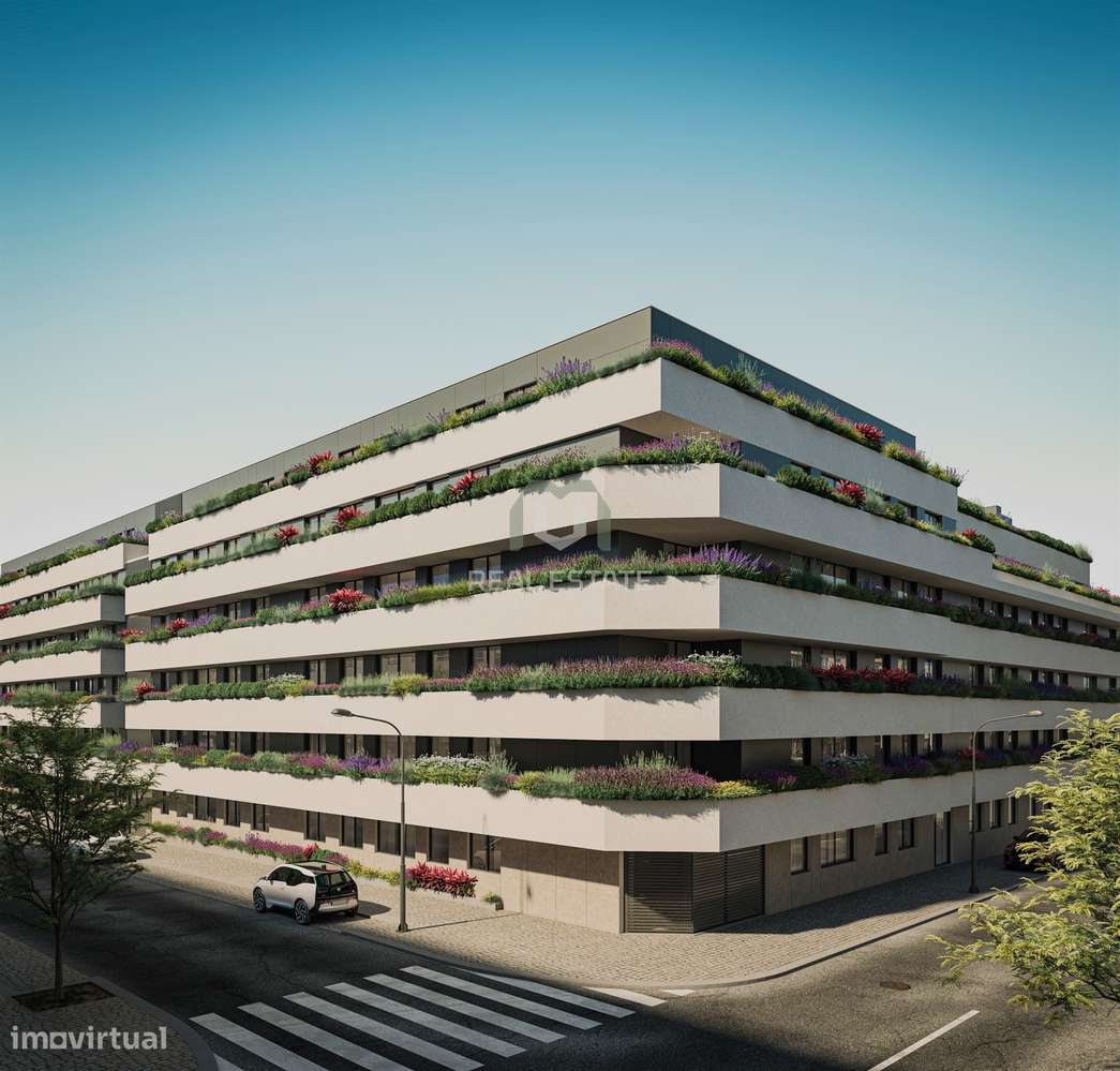 Apartamento NOVO T1 com Terraço ( Ultimo andar) - Grande imagem: 1/18