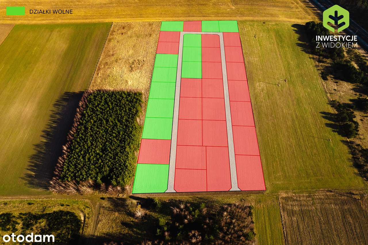 Nowe działki przy lesie 12 min od centrum Słupska - Pełny obrazek: 2/11