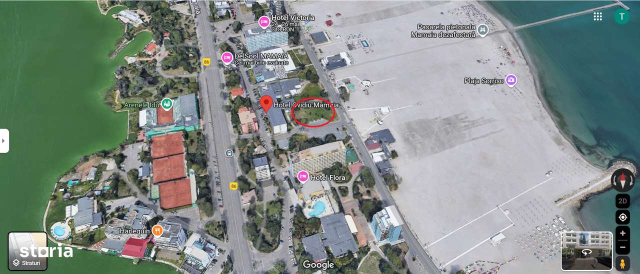 Teren de vanzare -1000 mp , Mamaia ,langa Hotel Ovidiu-0