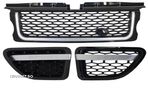 Ansamblu Grila Centrala si Grile Laterale compatibil cu Land Range Rover Sport L320 (2005-2008) Aut - 1