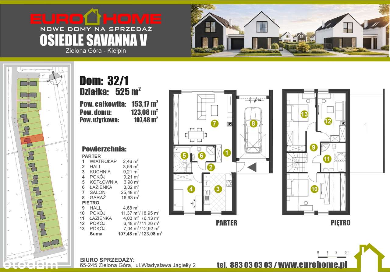 NOWOŚĆ 2026 EUROHOME Osiedle Savanna V Etap - 8 DOMÓW Z GARAŻEM!!!-12