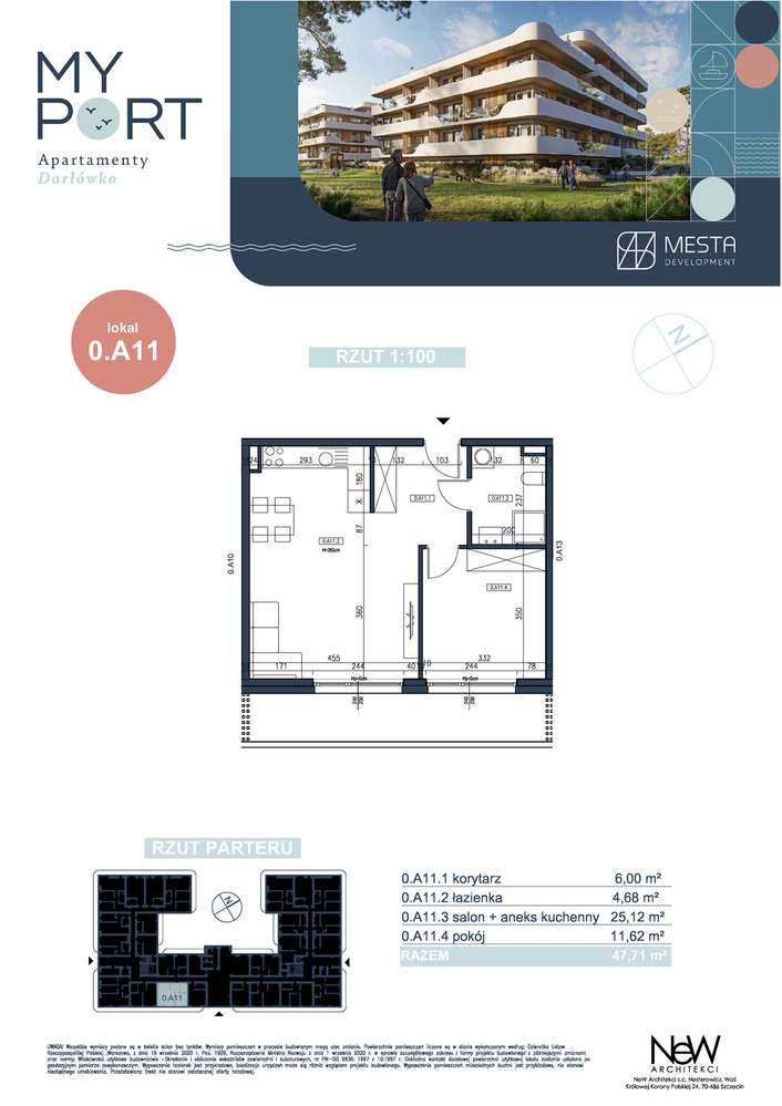 MyPort Apartamenty Darłówko - 0.A11