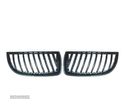 GRELHAS FRONTAIS PARA BMW SERIE3 E90 05-08 LOOK CARBON - 1