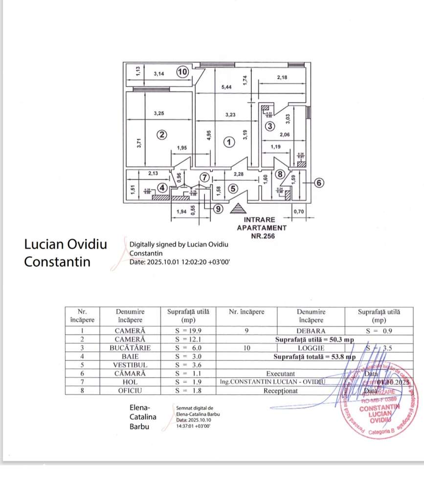Apartament decomandat Policlinica Titan-14