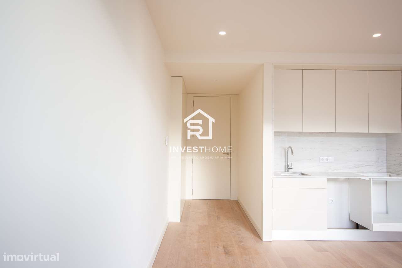 Apartamento T1 | Novo| Varanda | Poente | Metro Casa da Música - Grande imagem: 5/38