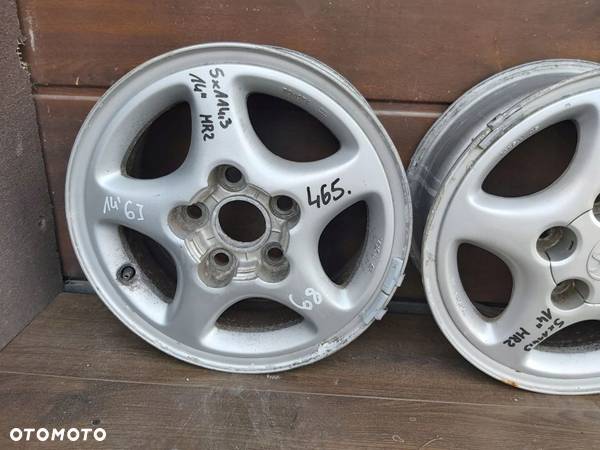 Toyota MR2 SW20 alufelgi 14 5x114,3 oryginał - 3