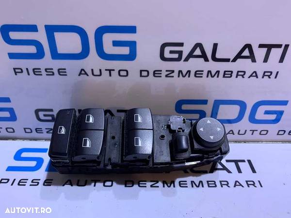 Consola Panou Buton Butoane Geamuri BMW Seria 5 F10 F11 2010 - 2017 Cod 9238241 923824101 - 1