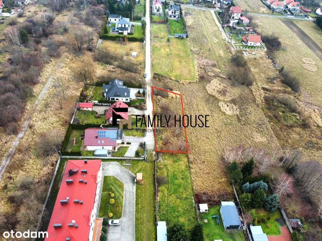 Działka pod dom 922 m2. Kielce Dyminy, Ul. Łanowa - Pełny obrazek: 5/7