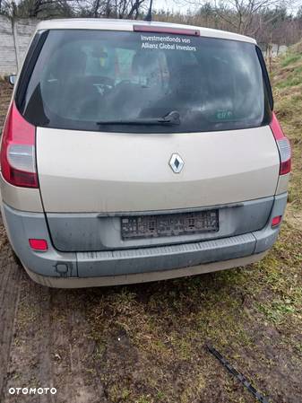 KLAPA SZYBA BAGAŻNIKA TYŁ RENAULT SCENIC 2 II LIFT TE866 - 1