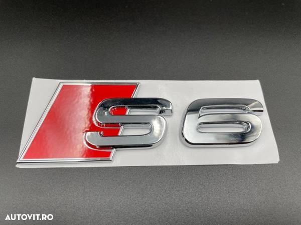 Set embleme Premium Audi S6 - 7