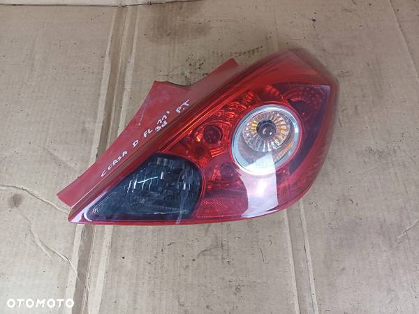 Opel Corsa D 3d Lift FL Lampa Prawy Tył P.T Prawa - 1