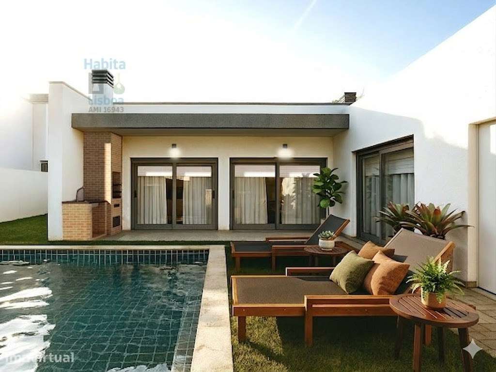 Espetacular Moradia T4 com Piscina e Jardim Exclusivo-4