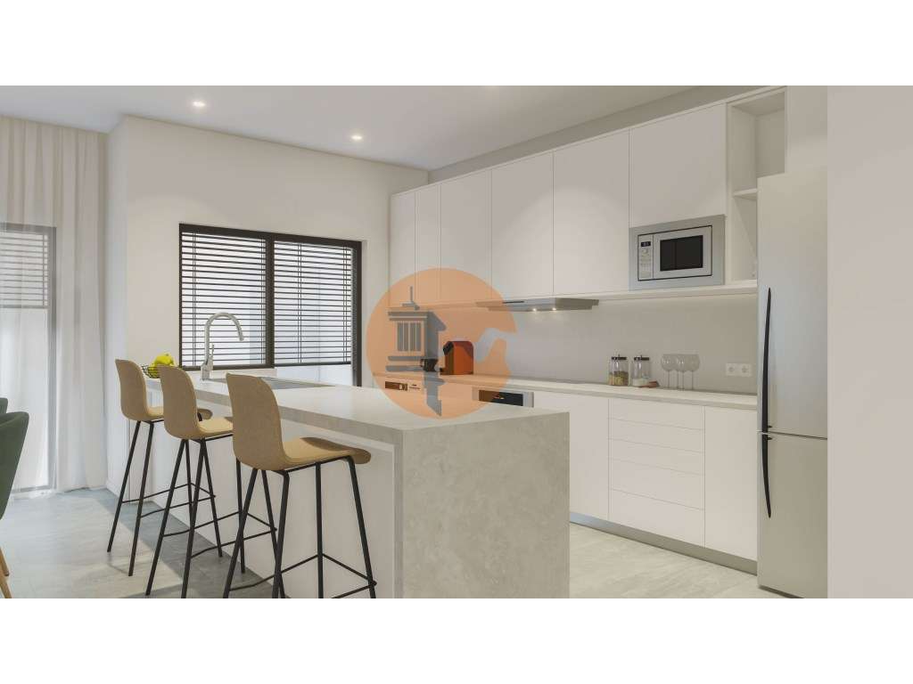 Apartamento T2 novo, com elevador, garagem e terraço privativo com ... - Grande imagem: 4/22