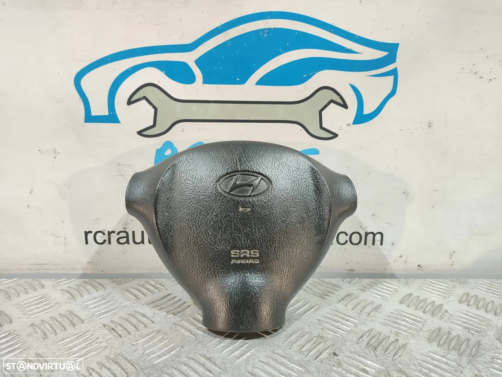 Airbag condutor Hyundai santa fé mk1 original - 3