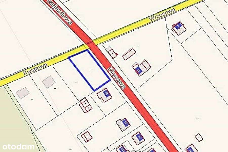 Działka budowlana 974 m2 - Kopalnia Gmina Konopiska-3