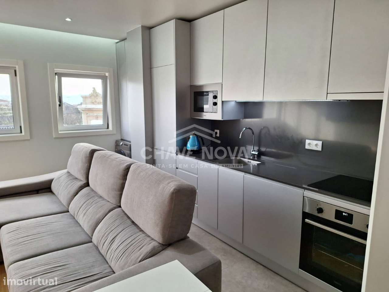 Apartamento T1 Novo com garagem na Areosa - Grande imagem: 4/13