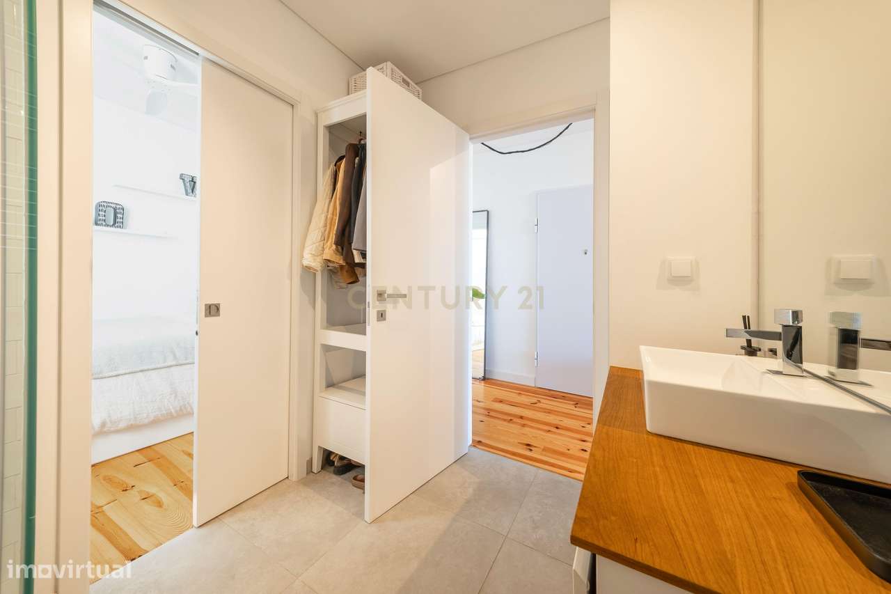Apartamento T1 em Alcantara - com estacionamento-14