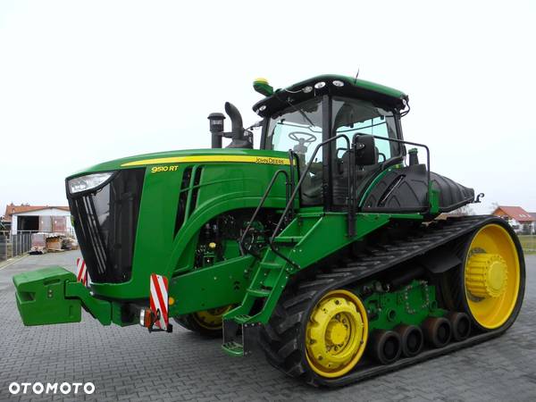 John Deere 9510 RT 2014 Rok, Nie Malowany, GPS, gasienice 95%, Stan Idealny - 9