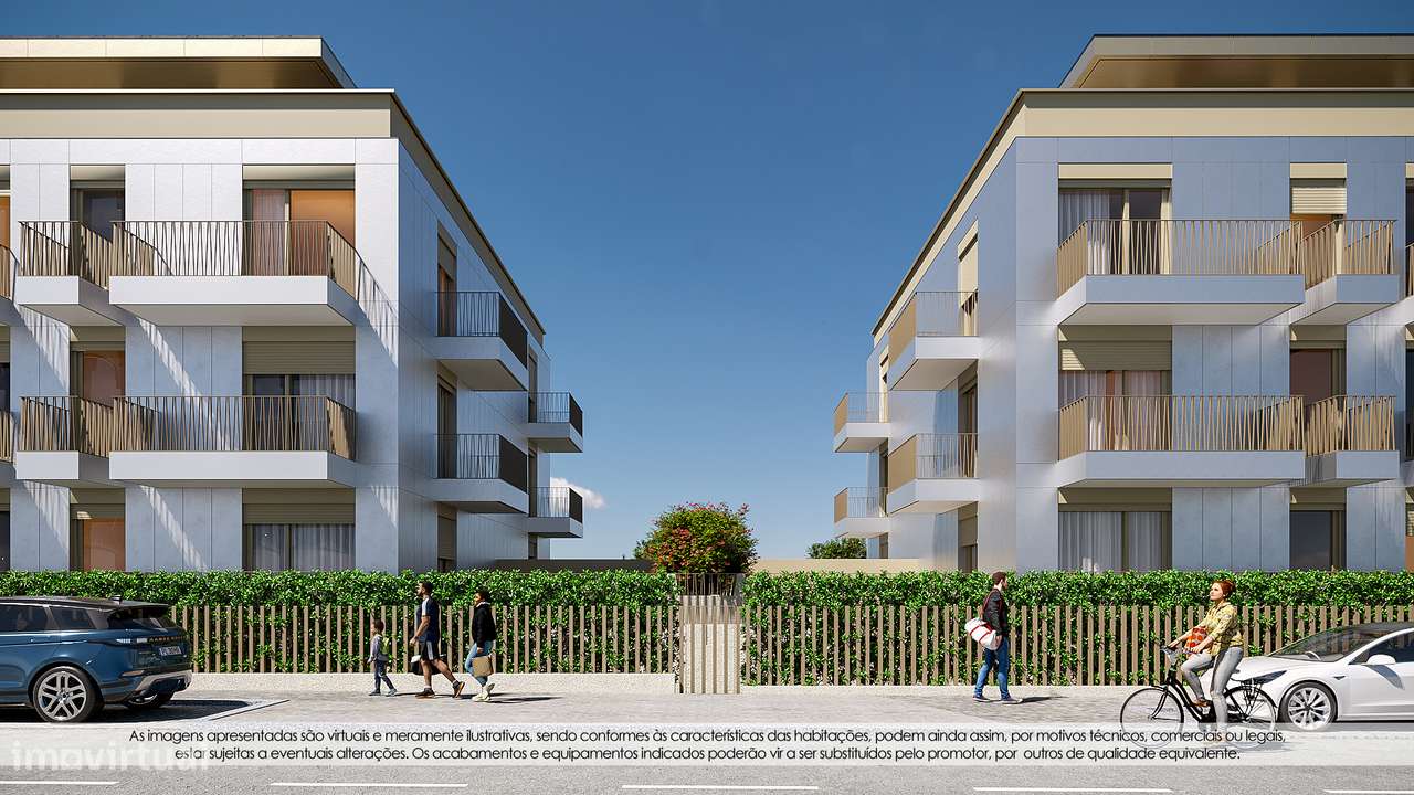 Penthouse T3 Arcozelo NOVO Com Terraço e 3 Frentes ao Intermaché-16