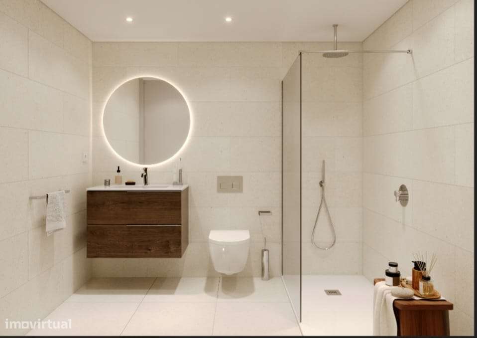 Excelente T2 Construção Jardins Arrábida-5