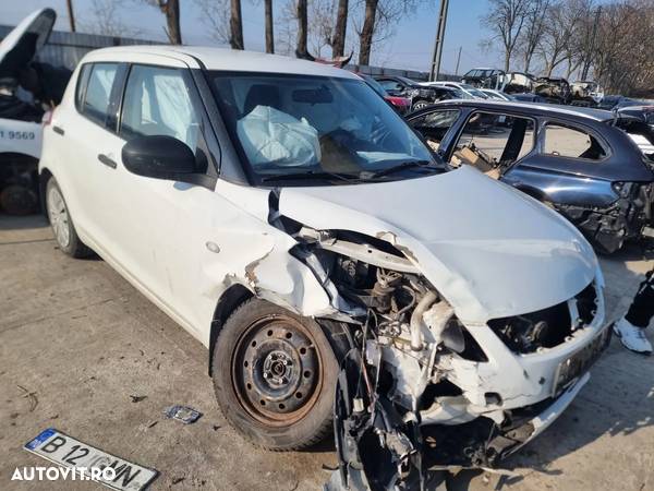 motor fara anexe cutie de viteze viteza manuala  5 trepte ambreiaj volanta rampa injectoare injector  clapeta acceleratie calculator motor chit kit pornire alternator electromotor  pompa frana abs tulumba Suzuki Swift 4 facelift, an 2016, motor 1.2 benzina 94 cp cod Z12B, - 1