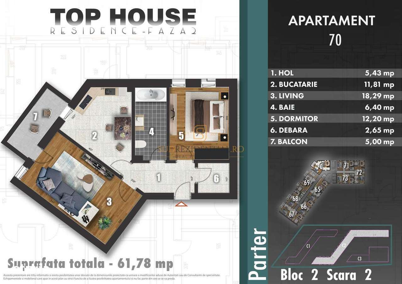 Apartament 2 camere, Direct Dezvoltator , Bd. Metalurgiei- Comision 0% - Imagine principală: 5/20