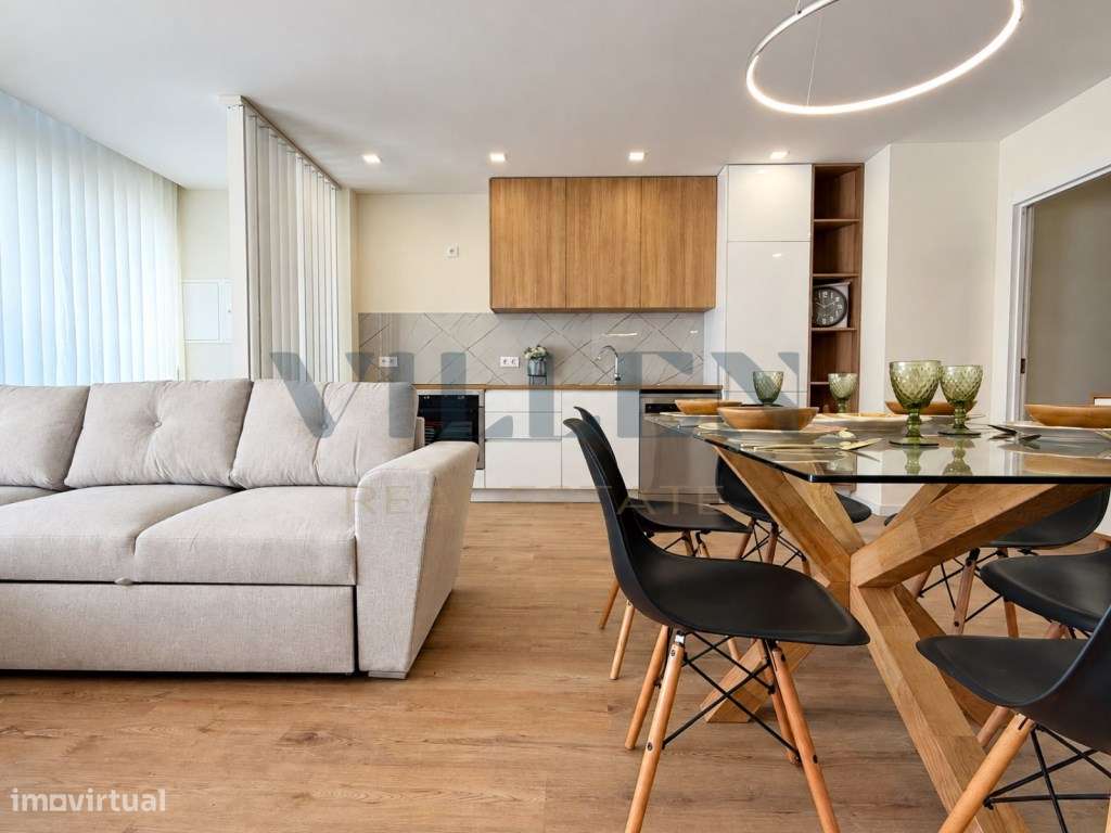 Apartamento T2 Mobilado e Equipado, com Garagem - São Romão do Coro...-8