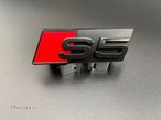 Set embleme Premium Audi S5 Negru / Roșu - 4