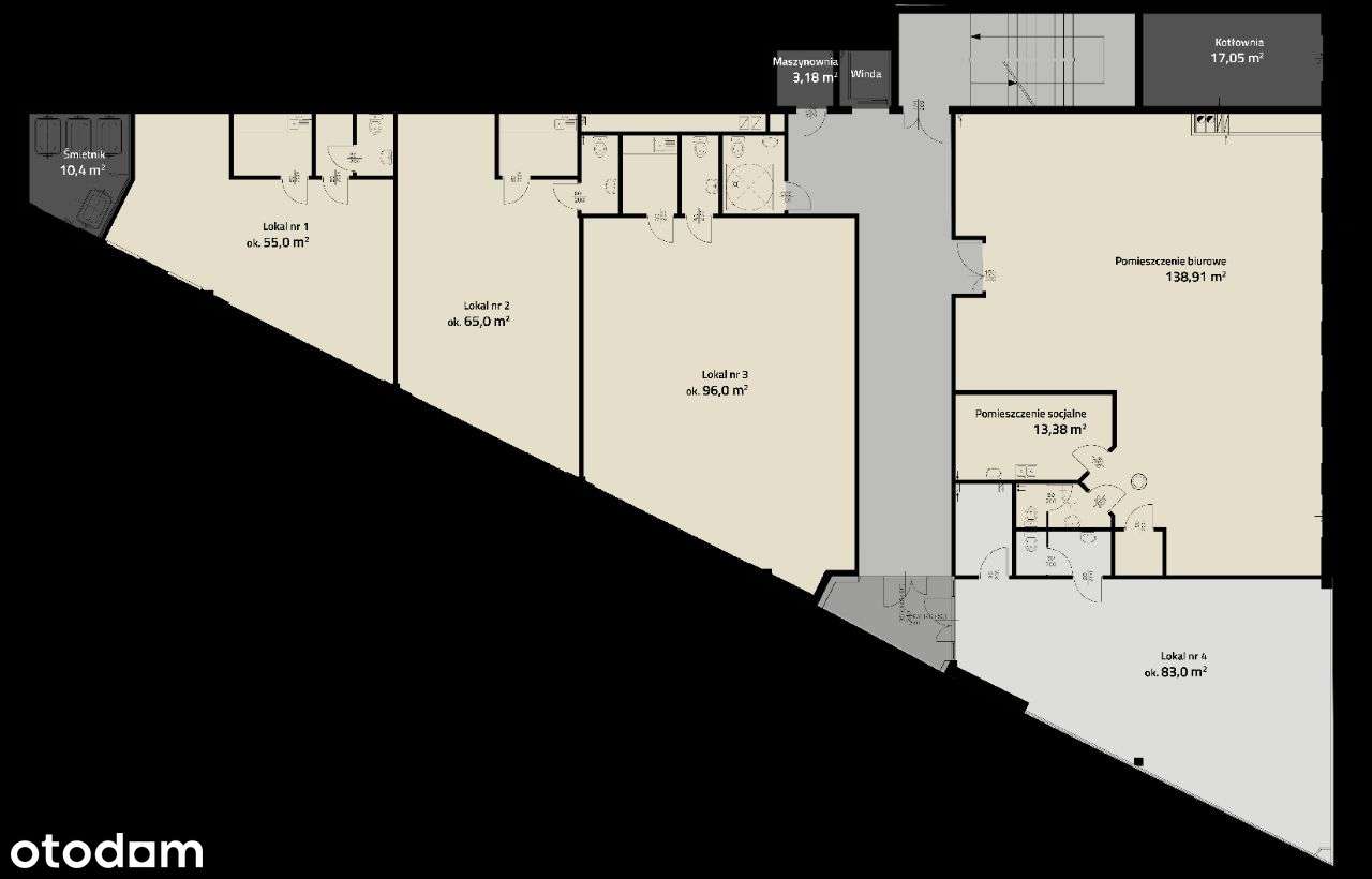 Na sprzedaż budynek komercyjny biurowo-usługowy-11