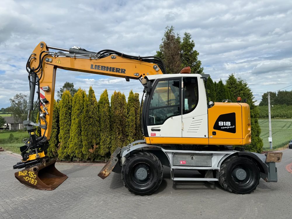 Liebherr 918 compact  rototilt + szczypce 2015