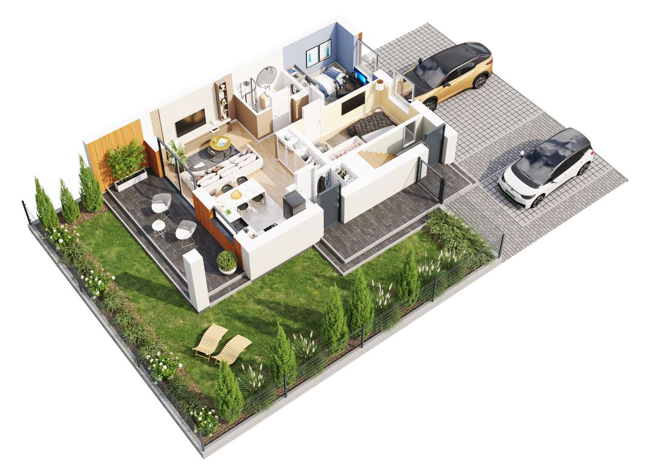 Mieszkania | Górki | 54 mkw 62 mkw | blisko Opola | zielone tereny |-8