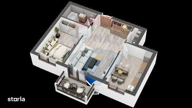 Apartament NOU LA CHEIE cu 2 camere de vânzare Selimbar - Imagine principală: 1/4