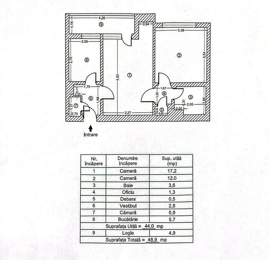 Apartament 2 Camere la statia de Metrou Grivița-6