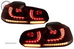 Faruri si Stopuri LED VW Golf 6 VI (2008-up) R20 U Design cu Semnal LED Dinamic- livrare gratuita - 5