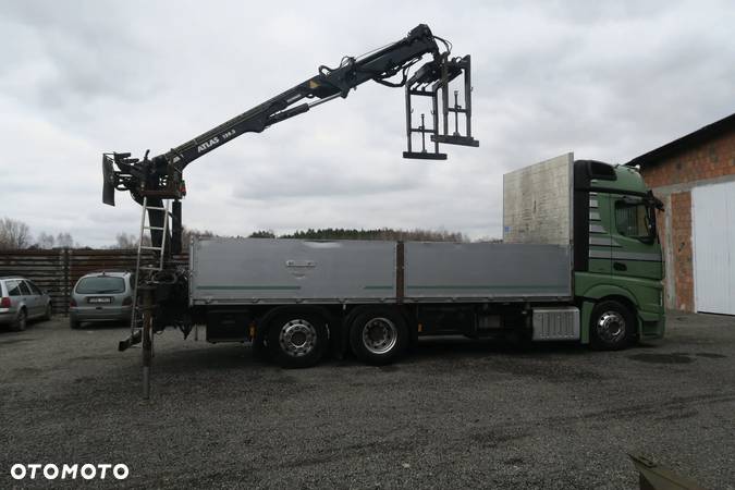 Mercedes-Benz Actros 2545 / skrzynia 6,65m / 6x2 / + HDS ATLAS 129.3 - 3