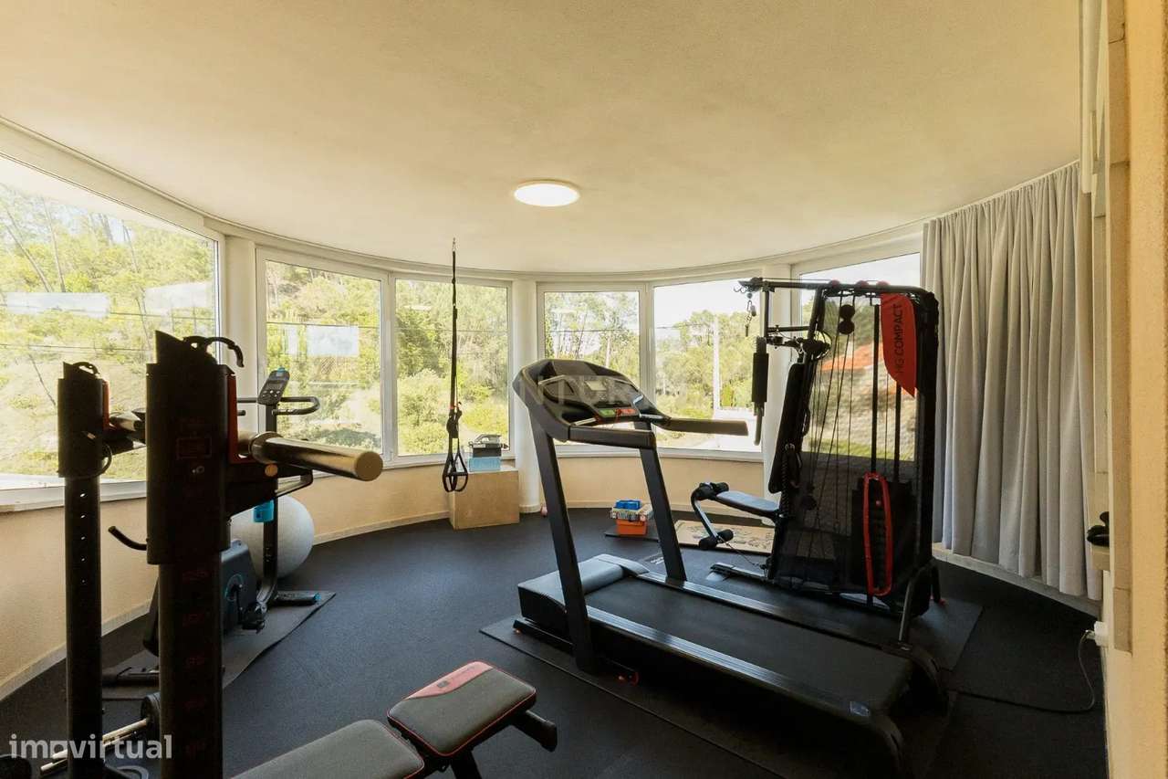 Moradia em Cernache, Coimbra - T6 com Piscina, Ginasio, Parque infanti-29