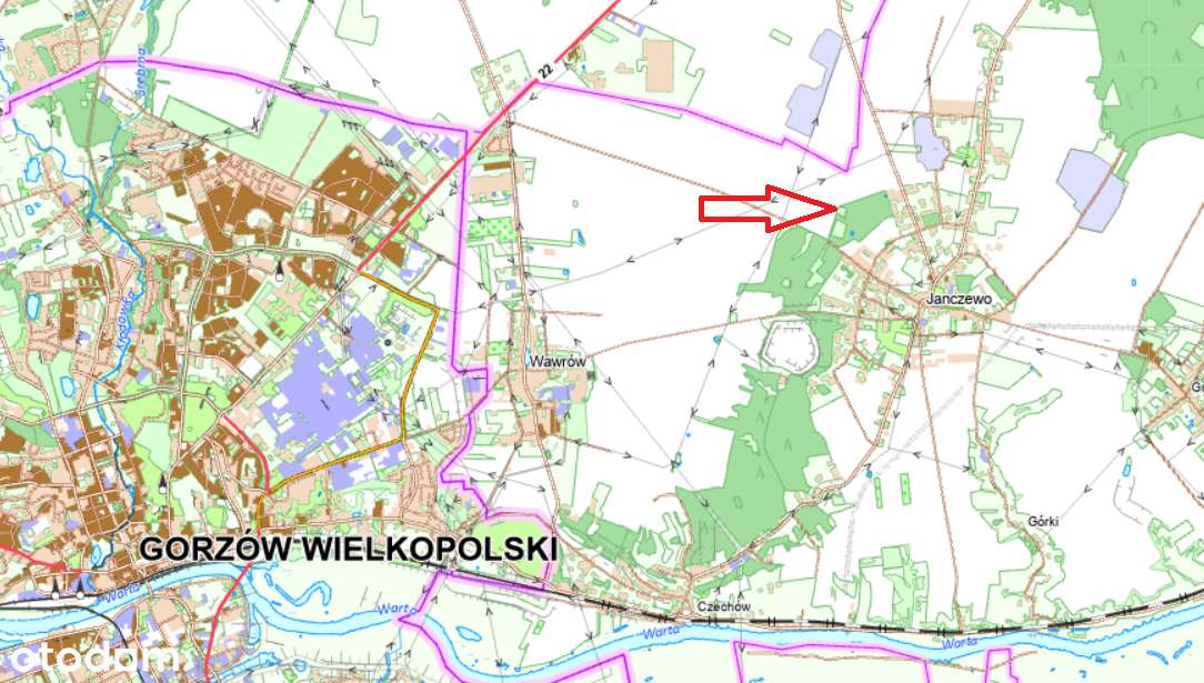 Działka budowlana JANCZEWO Wawrów ul. Leszczynowa PRZY LESIE - Pełny obrazek: 4/5