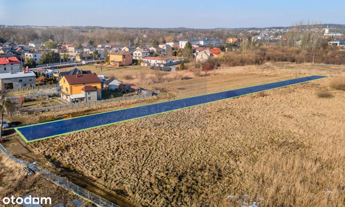 Działka usługowa Żarki ul Myszkowska 1706m2 - Pełny obrazek: 5/8