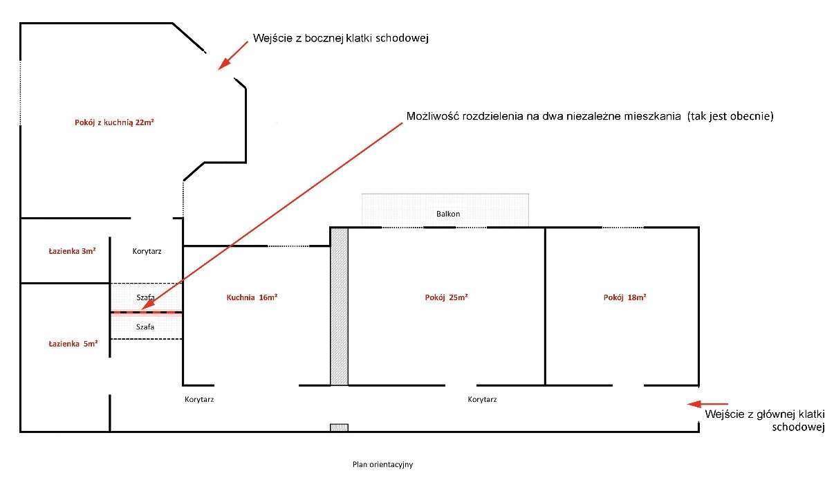 4 pok. mieszkanie PRESTIŻOWA LOKALIZACJA | podział na 2 mieszkania-18