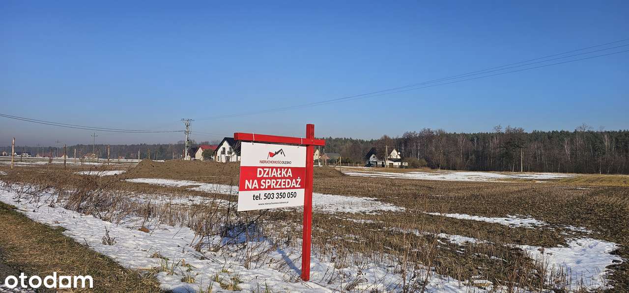 Działka Wojciechów w pobliżu lasu i ośrodka wypoczynkowego!-0