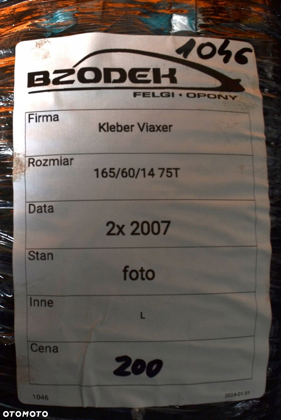 Kleber Viaxer 2x 165/60/14 75 T - 7
