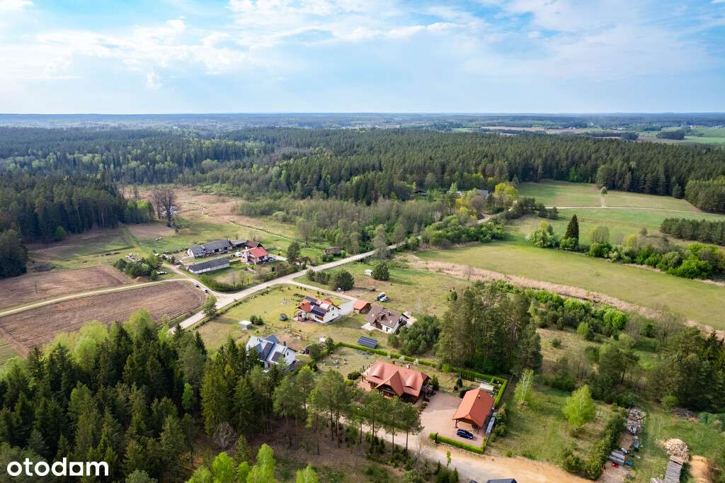 Działka z MPZP blisko natury i rzeki, własny las!-13
