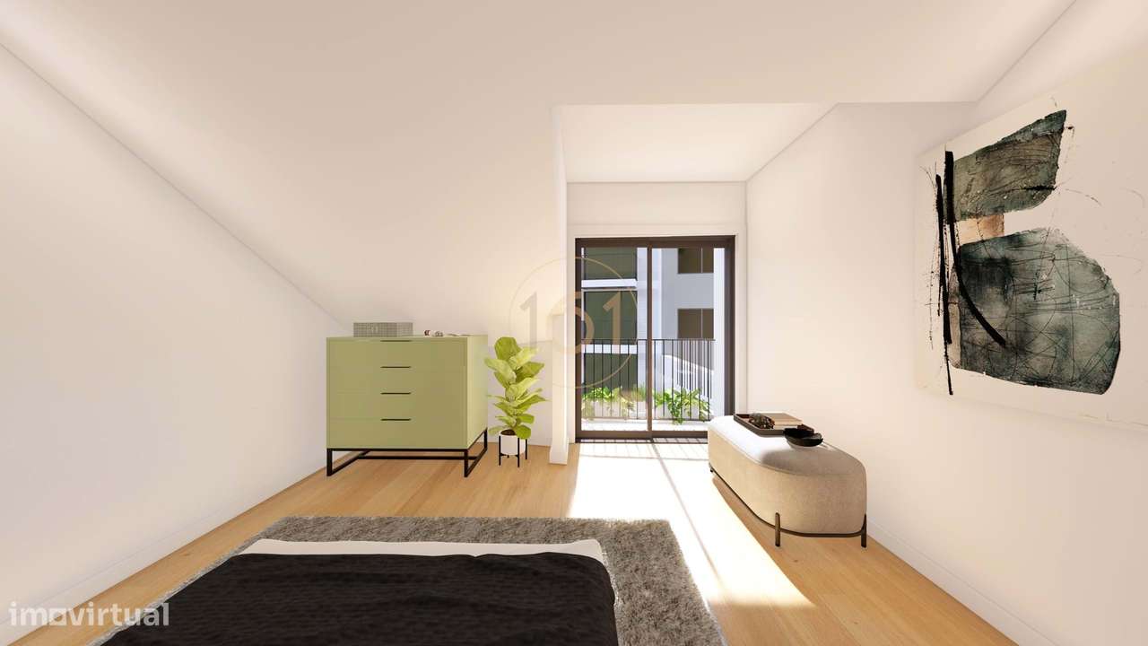 Apartamento T0+1 Duplex  em Vila Nova de Gaia com varanda - Grande imagem: 4/19