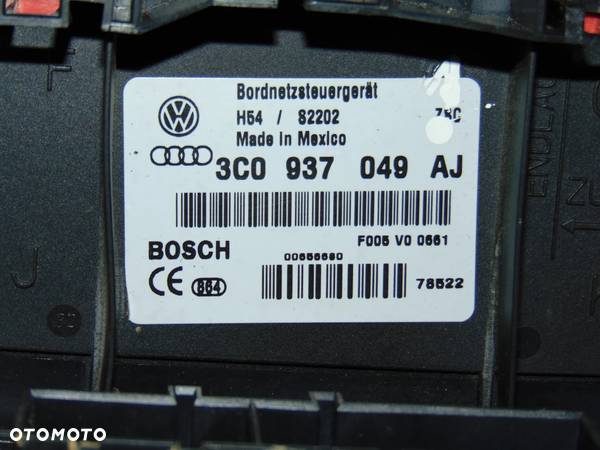 Moduł sterownik Bordnetz 3C0937049AJ VW Volkswagen Passat B6 Golf 5 V Plus - 2