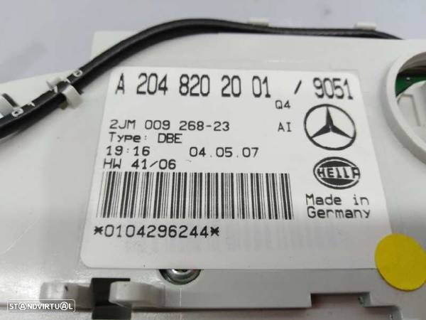 Luz interior MERCEDES-BENZ CLASE C C 220 CDI (204.008) - 5