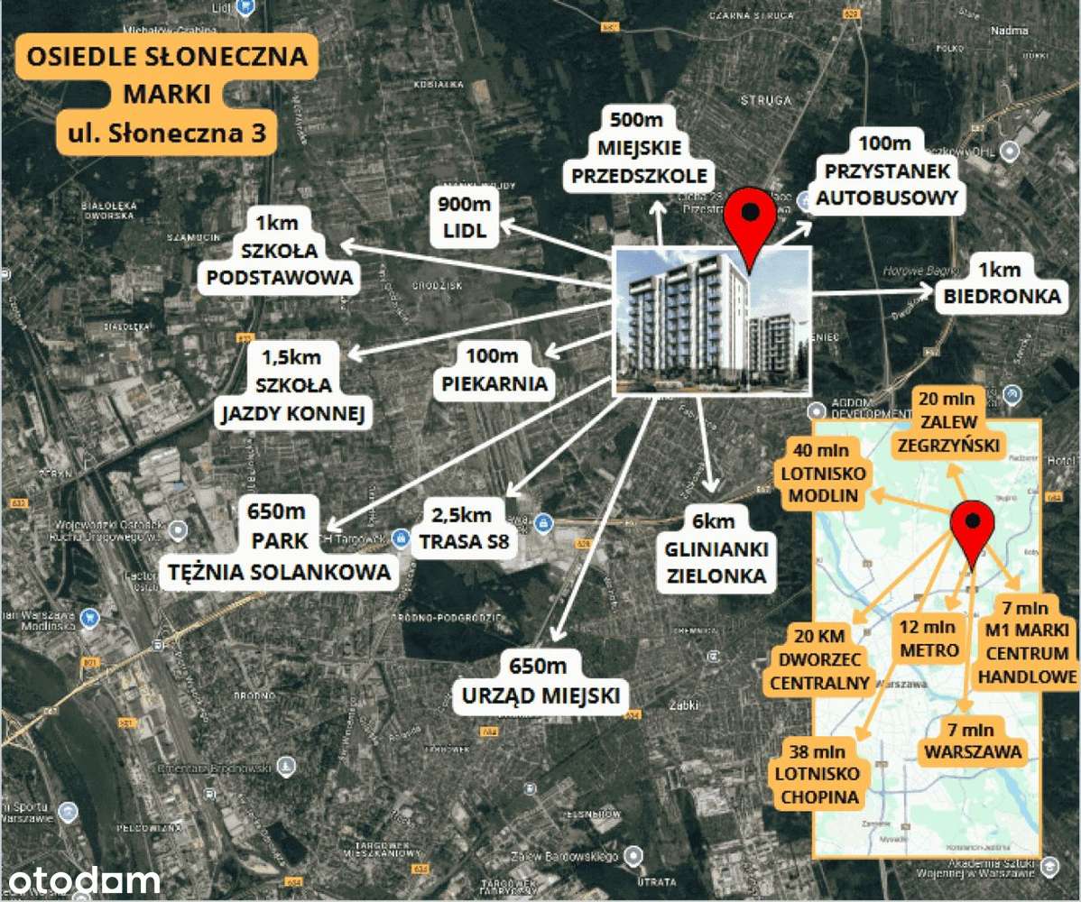 7 Piętro | 2 pokoje | garaż | Wysoki Standard-19