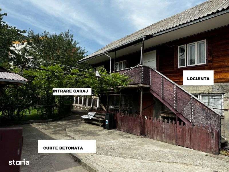 Casa cu garaj, anexe si gardina suprafata totala 1.017 mp - Imagine principală: 4/8