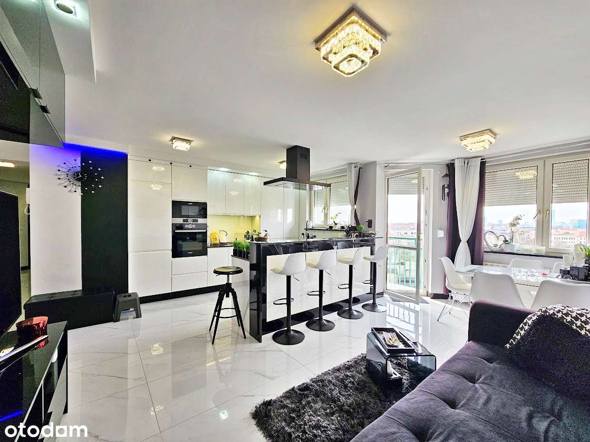 Nowoczesne wnętrze, przestronny salon, 3 sypialnie, balkon, garderobę